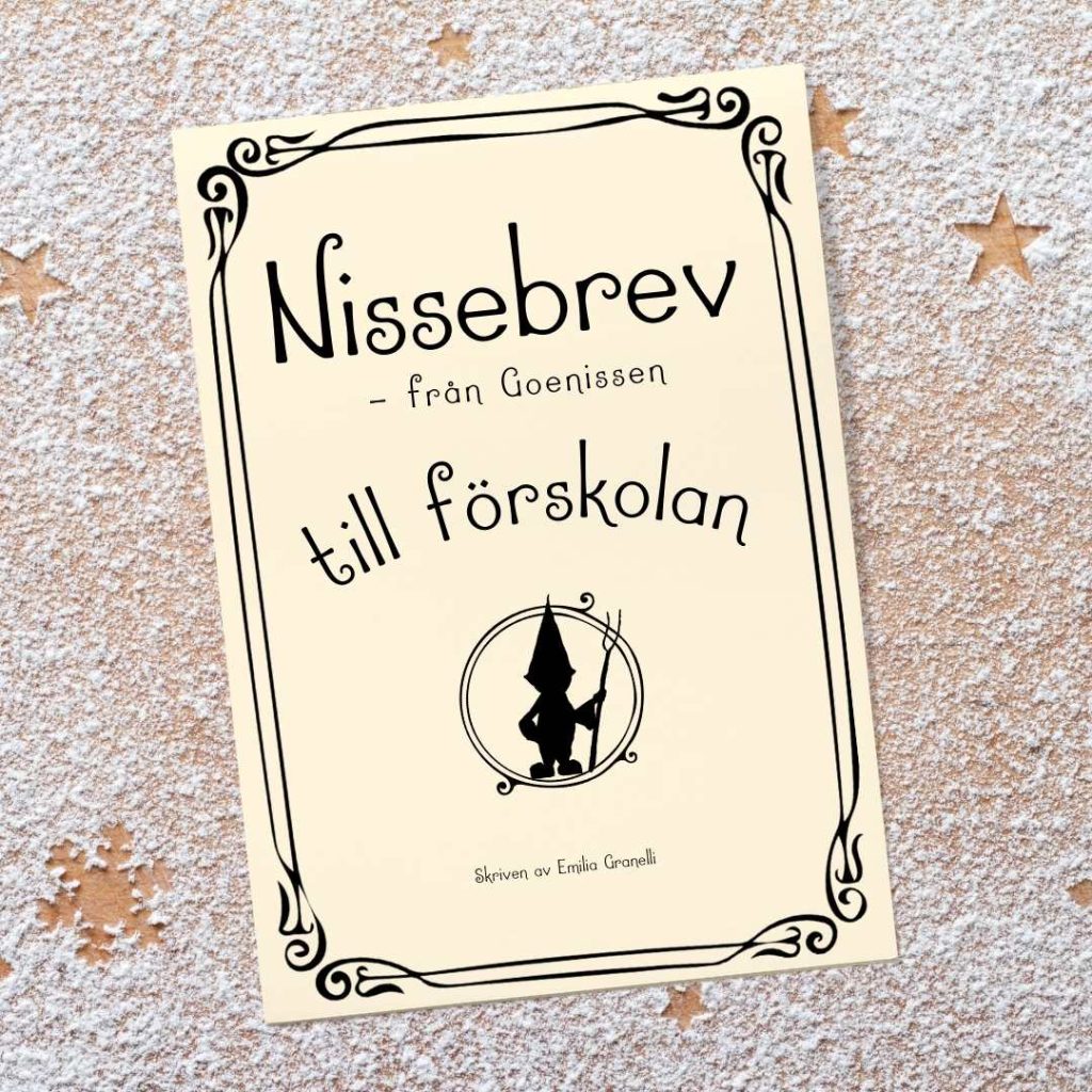 Nissebrev från Goenissen – till förskolan