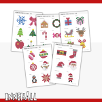 30 mönster till pärlplattor – tema jul - bild 2