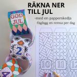 Räkna ner till jul – färglägg - bild 1