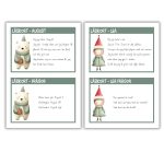 Läskort – Gulliga juliga figurer - bild 2