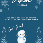 Diplom julavslutning - bild 2