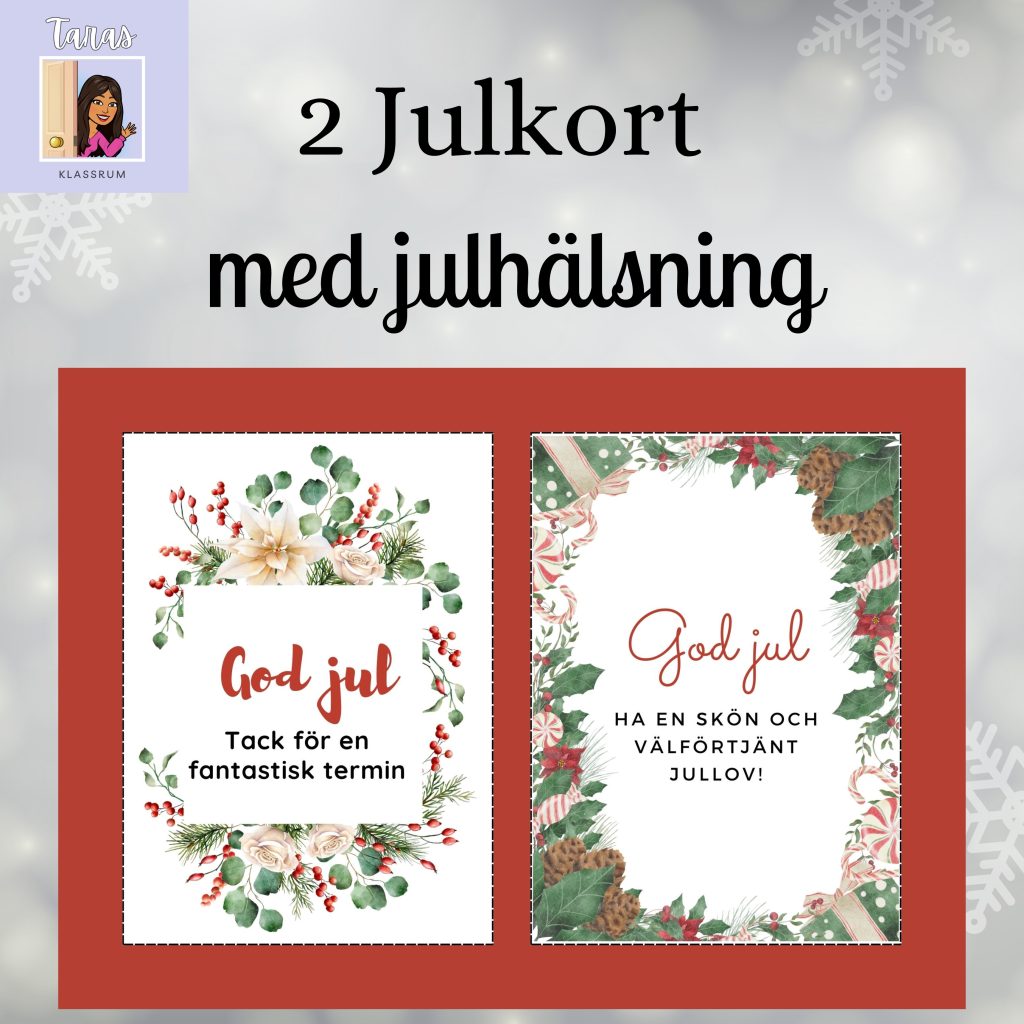 Julkort (2 st)