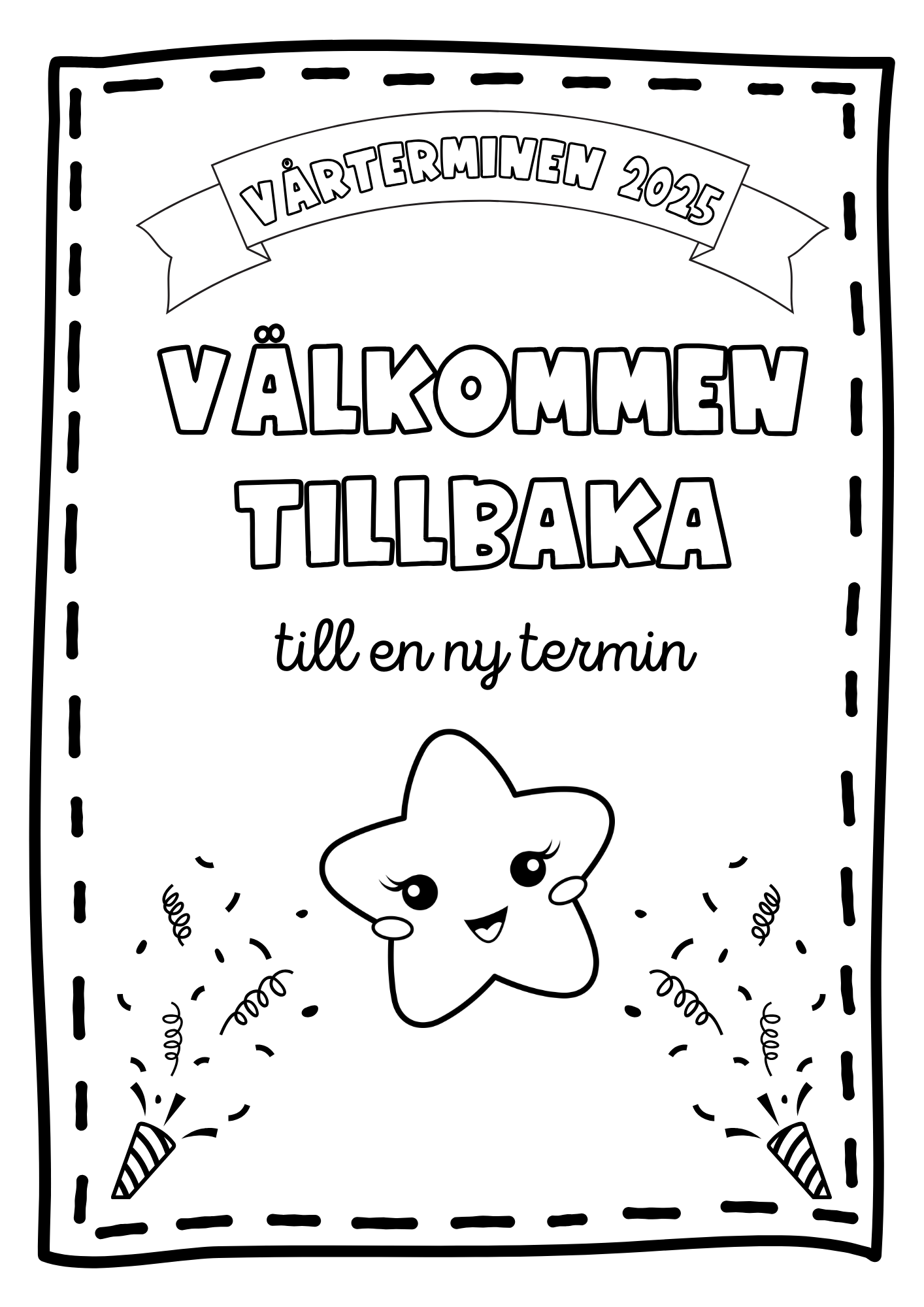 Målarbilder- första dagen efter jullovet