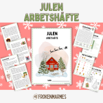 Julen – Arbetshäfte (Läsförståelse, kluringar och pyssel) - bild 1