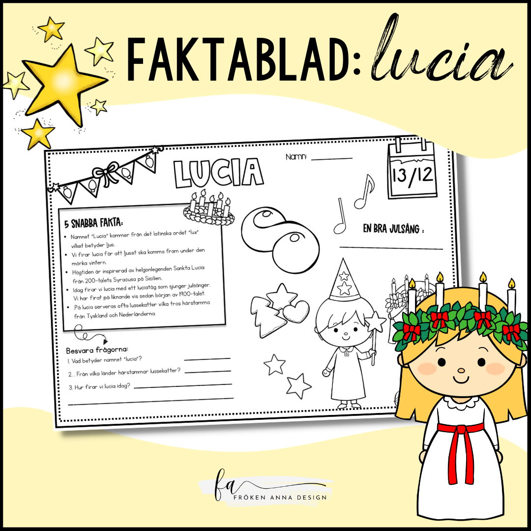 Faktablad: Lucia