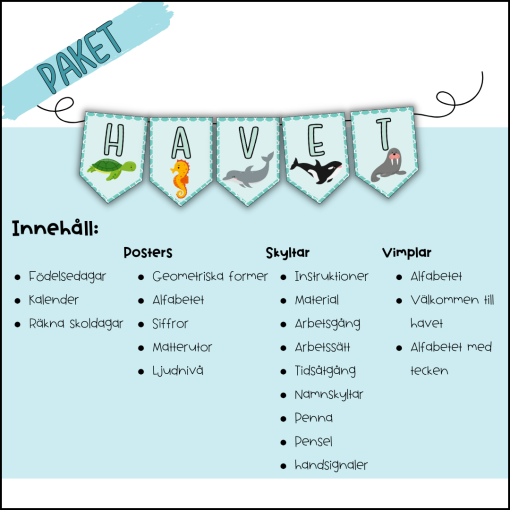 Havet - Paket