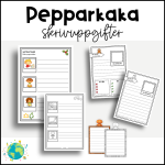Pepparkaka – Skrivuppgifter - bild 1