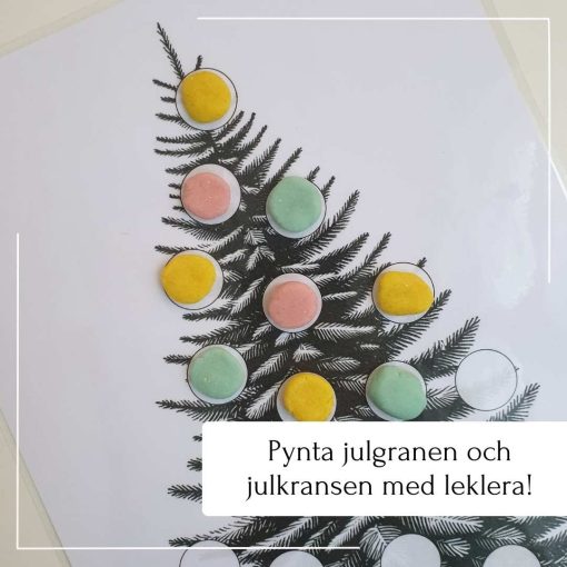 Öva finmotorik - jultema