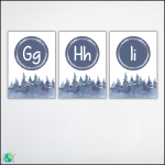 Vinterskog – Alfabetet 2 - bild 2