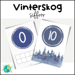 Vinterskog – Siffror - bild 1
