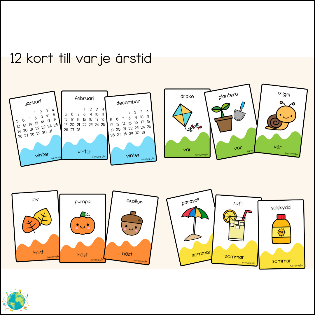 Årstider och månader