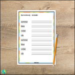 Skrivträning – Årstider och månader - bild 2