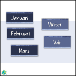 Vinterskog – Väggkalender - bild 2