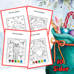 Måla med Nummer Jul Nr 1 - bild 2