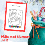 Måla med Nummer Jul Nr 2 - bild 1