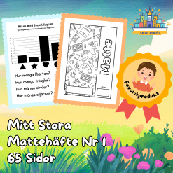 Mitt Stora Mattehäfte Nr 1 - 65 Sidor