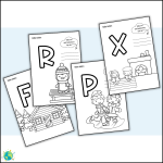 Målarbok – Vinter och Alfabetet - bild 2