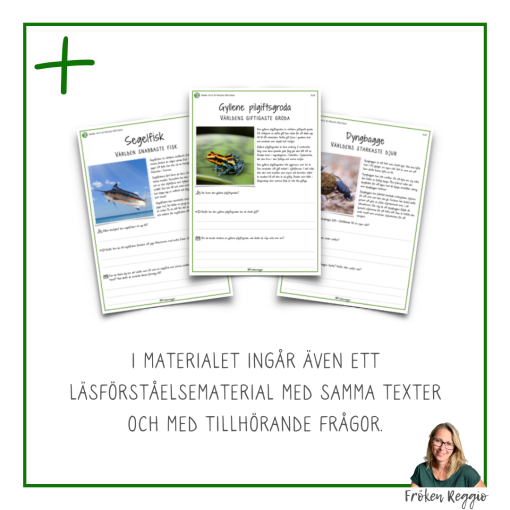 Snabba Fakta om Världens Värstingar - Djur - Del 2