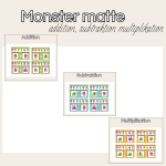 Monster matte. - bild 1