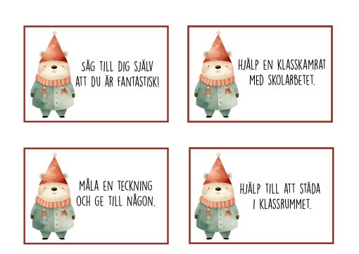 Snälluppdrag 20 kort