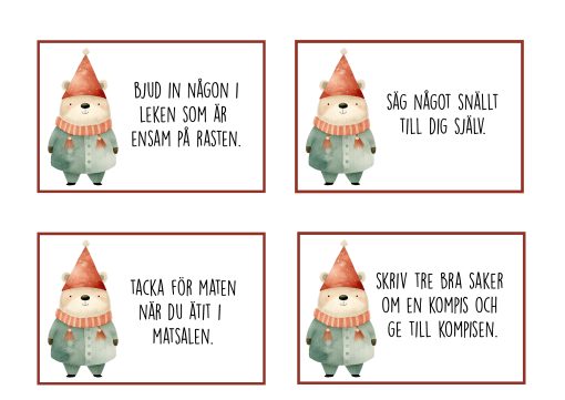 Snälluppdrag 20 kort