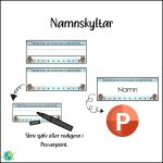 Havet – Namnskyltar - bild 2