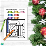 Jul – Färglägg 4 nivåer - bild 8