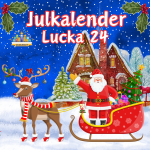 Skolrikets Julkalender Lucka 24: Klipp ut och Klä Granen - bild 1