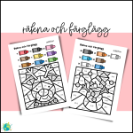 Jul – Färglägg 4 nivåer - bild 5