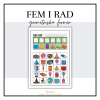 Fem i rad - 3d former