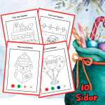 Måla med Nummer Jul Enkel Nr 2 - bild 2