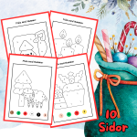 Måla med Nummer Jul Enkel Nr 3 - bild 2