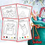 Måla med Nummer Jul Enkel Nr 4 - bild 2