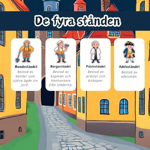 Frihetstiden och den Gustavianska tiden (lättläst text)