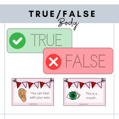True/False - body