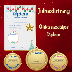 Medaljer och diplom