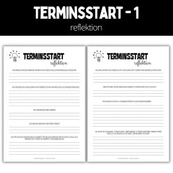Terminsstart - 1 - reflektion