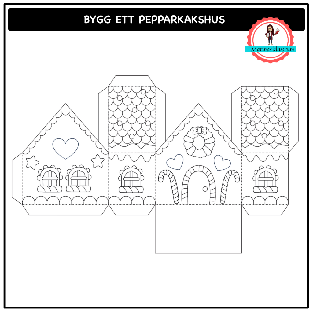 Bygg ett pepparkakshus