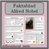 Alfred Nobel - faktablad