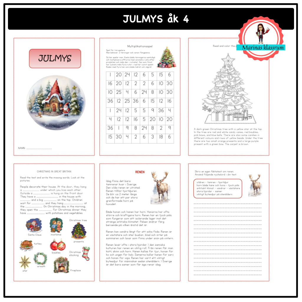 Julmys åk 4