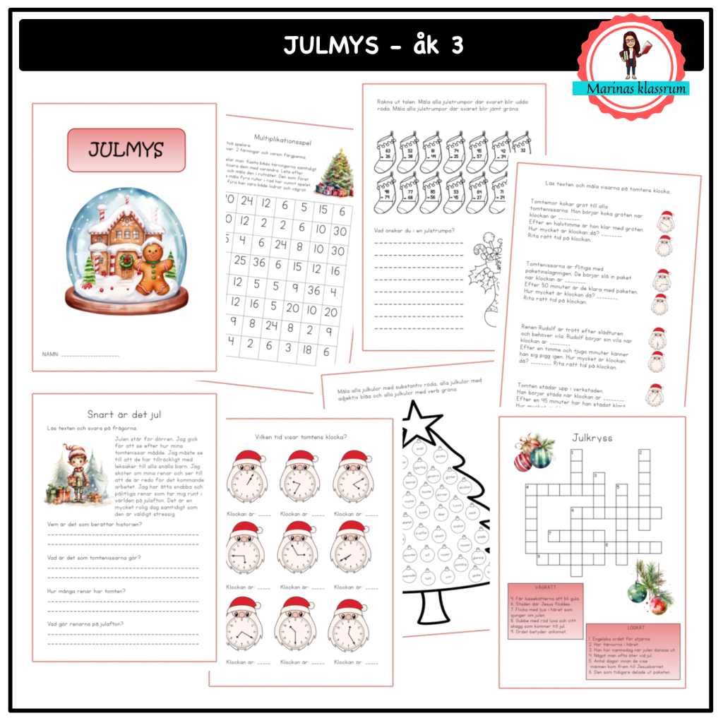 Julmys åk 3