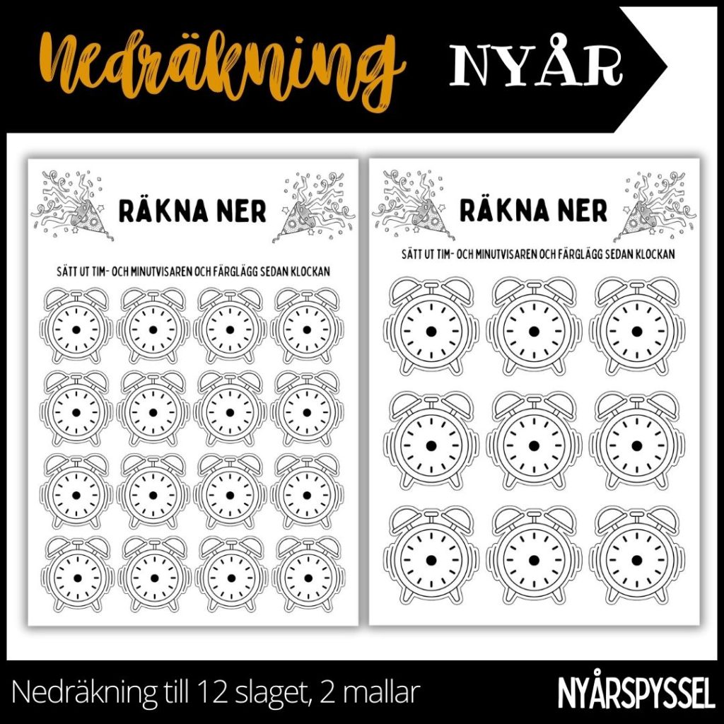 Nedräkning – nyår