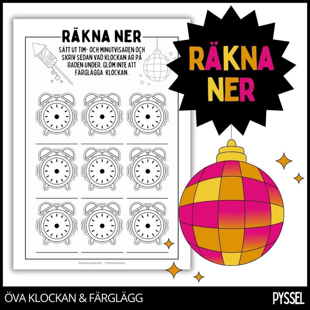 Räkna ner – nyår