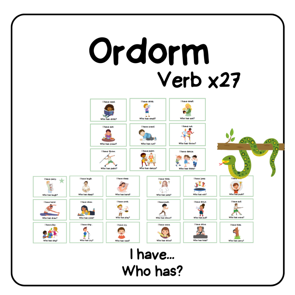 Ordorm: Verb