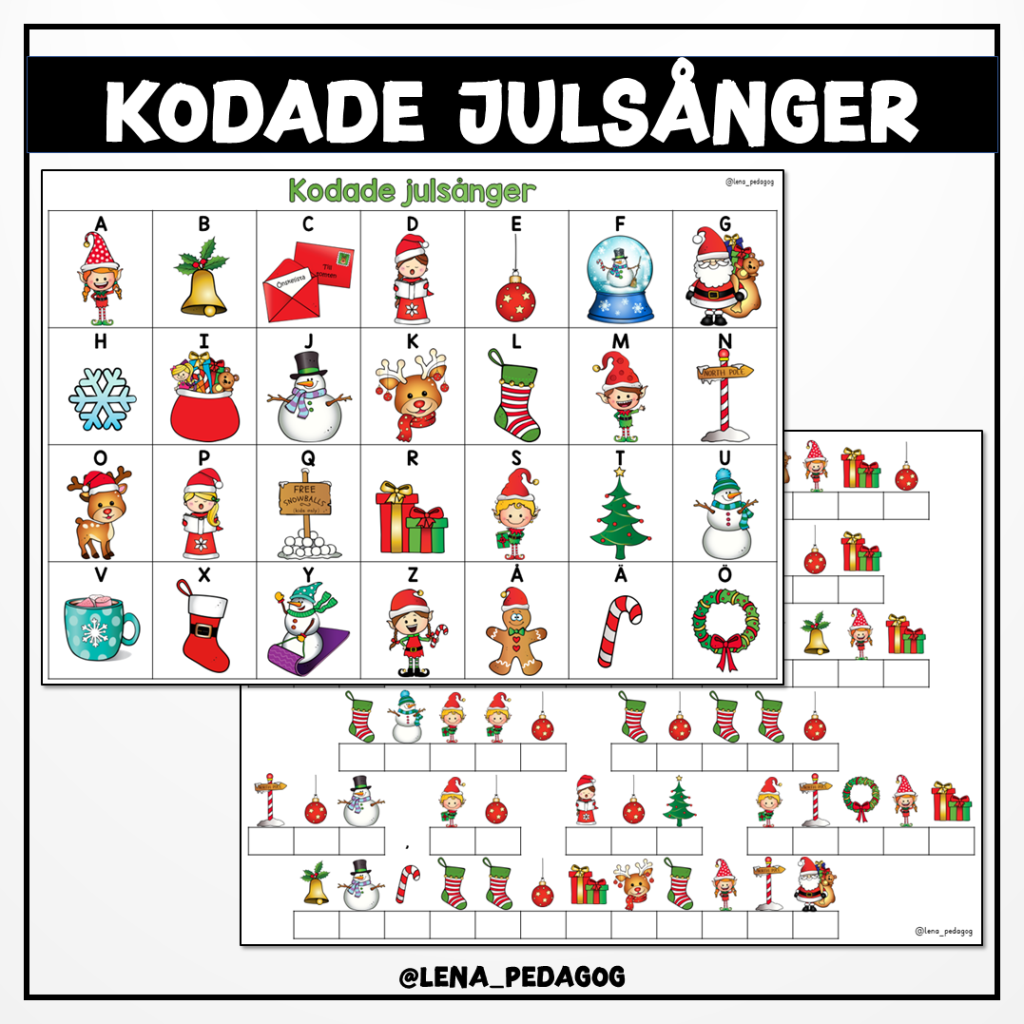 Kodade julsånger