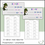 Vi räknar talsorter – presentation + arbetsblad - bild 1