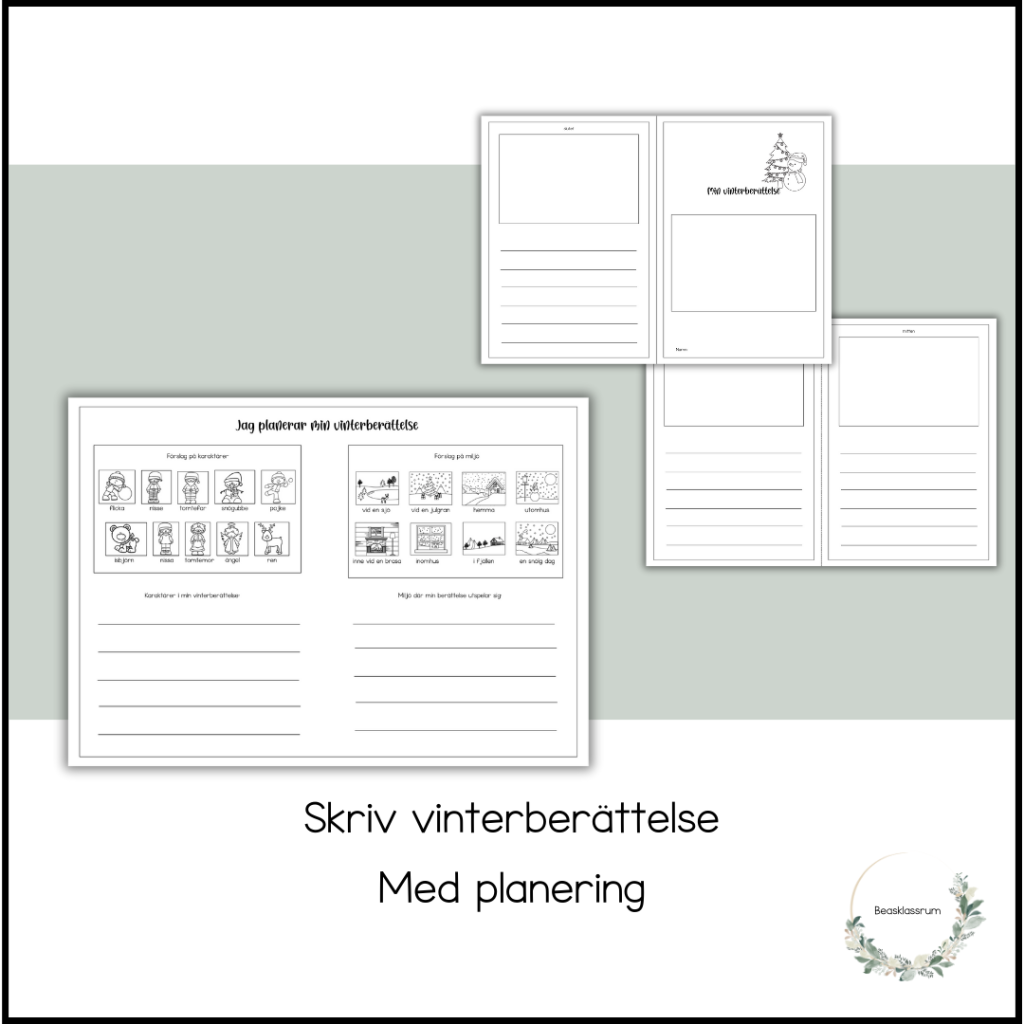 Skriv vinterberättelse – med planering
