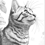 Målarbok katter - bild 2