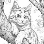 Målarbok katter - bild 7