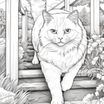 Målarbok katter - bild 8